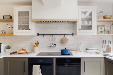 Design ideas for a beach style kitchen in Other.