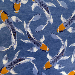 Koi Deep Sea - Area Rugs