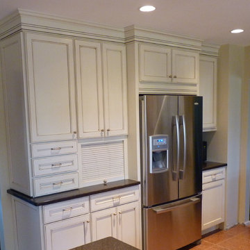 Painted and Glazed Cabinetry