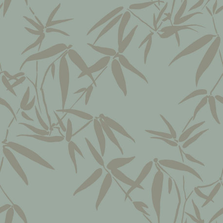 Guadua Green Bamboo Leaves Wallpaper Bolt