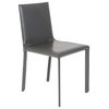Eurostyle Eysen Dining Chairs, Anthracite, Set of 2