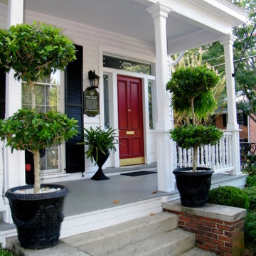 Red Doors on a Southern Charmer