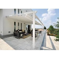 Louvered and retractable patio structures - Products