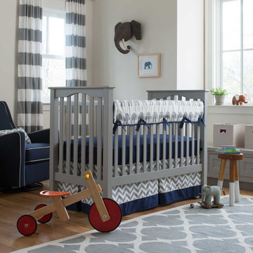 Navy and Gray Elephants Collection