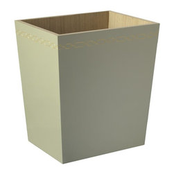 Norma Wastebasket, Taupe - Products