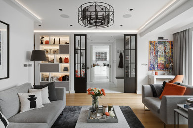 Design ideas for an urban living room in London.