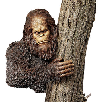 Bigfoot the Bashful Yeti Tree Sculpture