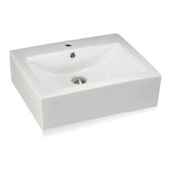 Above Counter Square White &ndash; 02 - Brackets