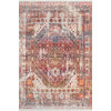 nuLOOM Traditional Olden Tribal Medallion Fringe Area Rug, Rust, 5'x7'9"