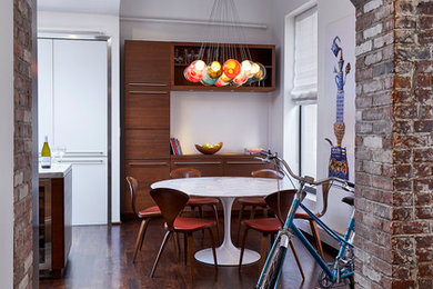 Minimalist home design photo in New York