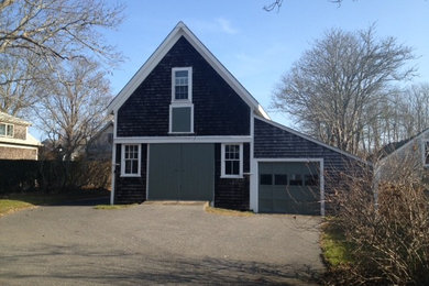 This is an example of a country shed and granny flat in Boston.