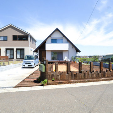 『矩勾配屋根の家』