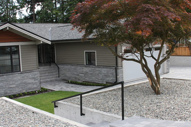 Modern exterior home idea in Vancouver