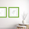 24" x 36" Fresh Lime 2" Lavo Picture/Gallery Frame