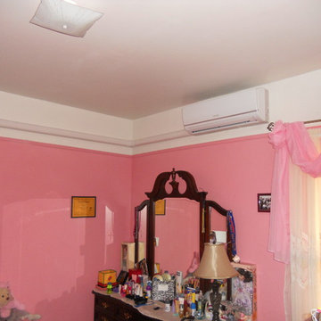 Ductless Air conditioning inside unit and outside unit pictures