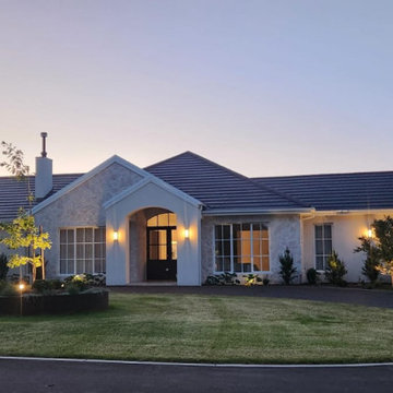 Acreage Modern French Country Home