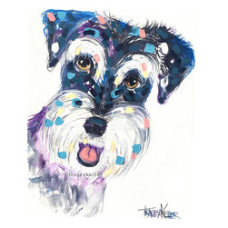 Schnauzer Painting - Paintings