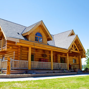 Roosevelt Log Home Design