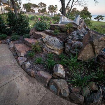 Moss Rock Boulder Staircase 1