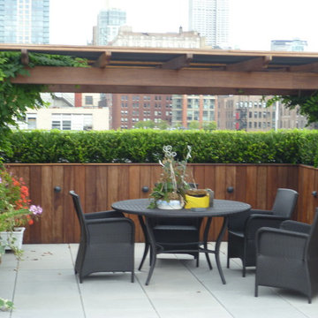 Manhattan Penthouse Rooftop Garden and Custom Playground