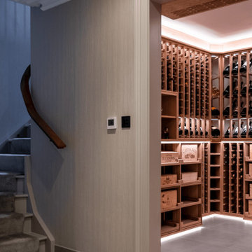 Natural Oak Wine Cellar