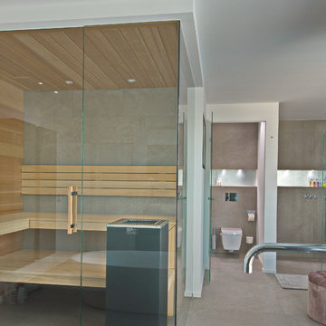 Neubau:Mehrer Badezimmer realisiert.