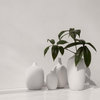 Ceola Vase Ceramic 4X8, White