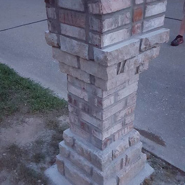 Brick and Stone mailbox in Ballwin, Mo