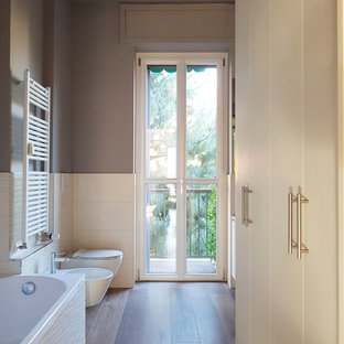 75 Beautiful Porcelain Tile Bathroom With Laminate Countertops