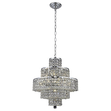 2039 Maxim Collection Hanging Fixture, Clear, Royal Cut