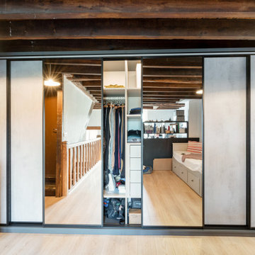 Dressing sur mesures dans maison de pays
