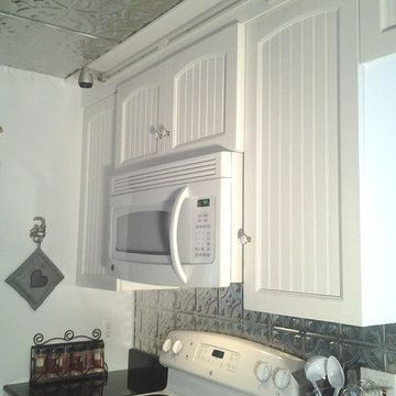 Tin Ceiling and Backsplash
