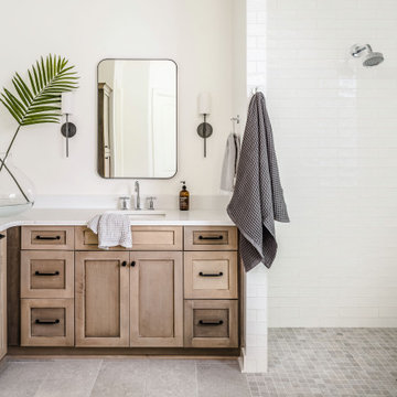 Lake Norman Sanctuary Master bathroom remodel