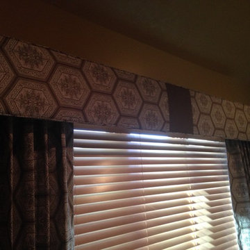 Cornice with Self Cording- Master Bedroom