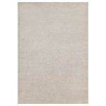 Chandra - Opel Area Rug, Ivory, 5'x7'6" - Update the look of your living room, bedroom or entryway with the Opel Area Rug from Chandra. Handwoven by skilled artisans, this rug features authentic craftsmanship and a beautiful, contemporary construction with no backing. The rug has a 0.5" pile height and is sure to make a chic and charming statement in your home.