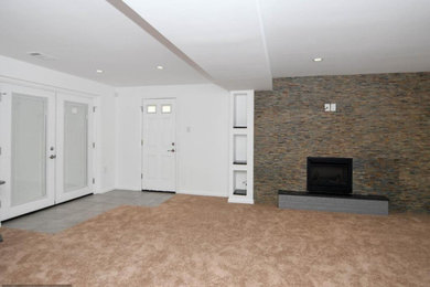 Example of a basement design in DC Metro