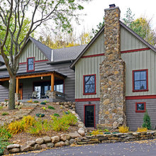 Burnt house Exterior