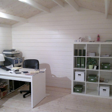 Small Log Cabin Kit Interior Photos