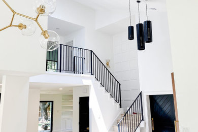 Home design - contemporary home design idea in Dallas