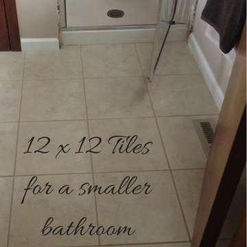 Bath Ohio - Remodeling a Small Master and Hall Bathroom