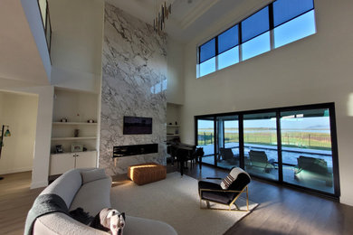 Example of a living room design in Orlando