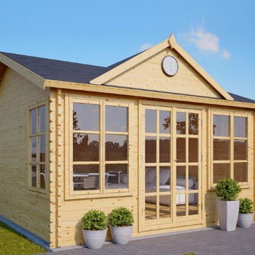 Log cabin Clockhouse