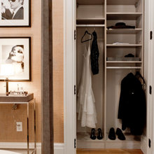 Closet for rec room