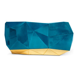 DIAMOND Blue - Accent Chests And Cabinets