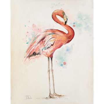 "Flamingo I" Canvas Art, 24"x36"