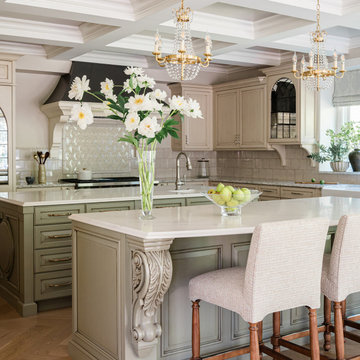 A Modern Take on A French Country Kitchen