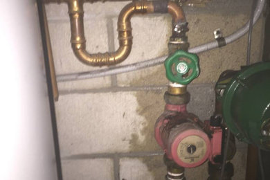 Installation of a new hot water circulation pump in Alexandria 2015