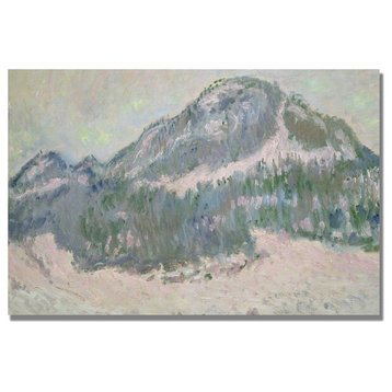 'Mount Kolsaas, Norway' Canvas Art by Claude Monet