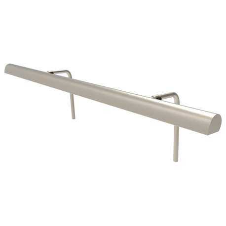 Classic LED Art Lights, Dimmable, Plug-in, Satin Nickel, 36"