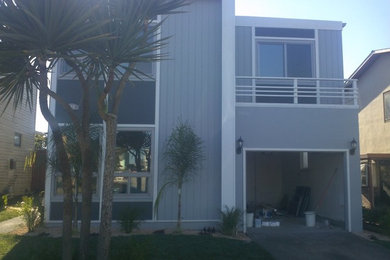 Example of a trendy home design design in San Francisco